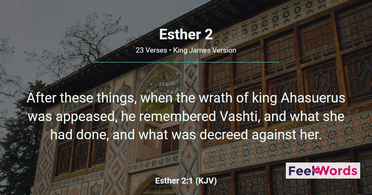 Esther Chapter 2 (KJV)