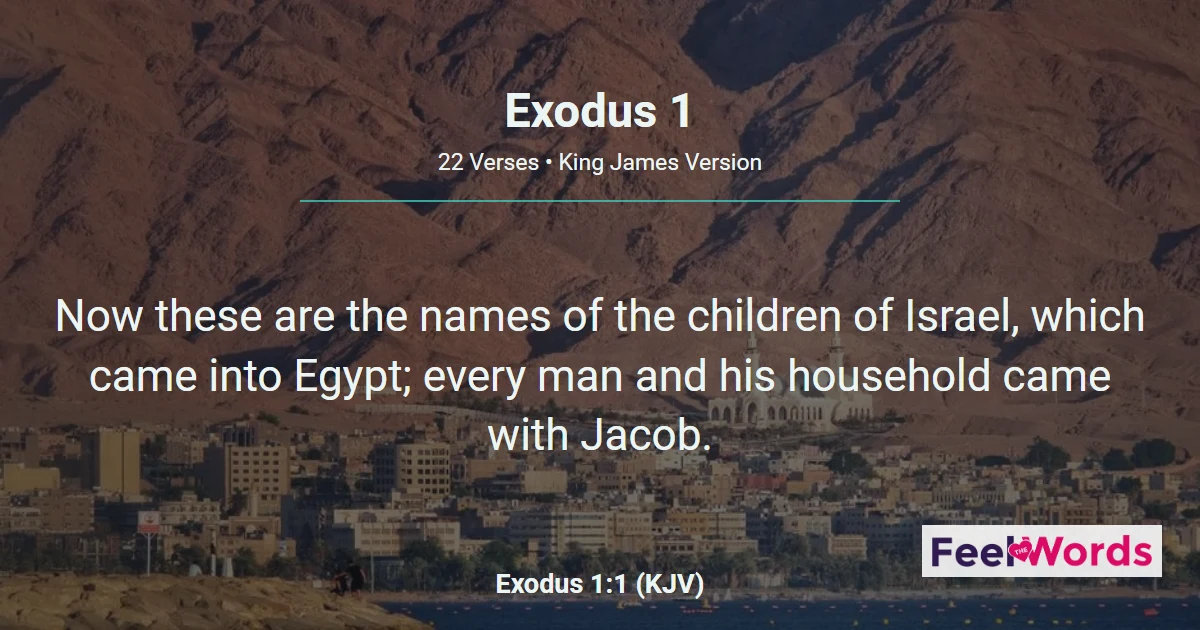 Exodus Chapter 1 (KJV)