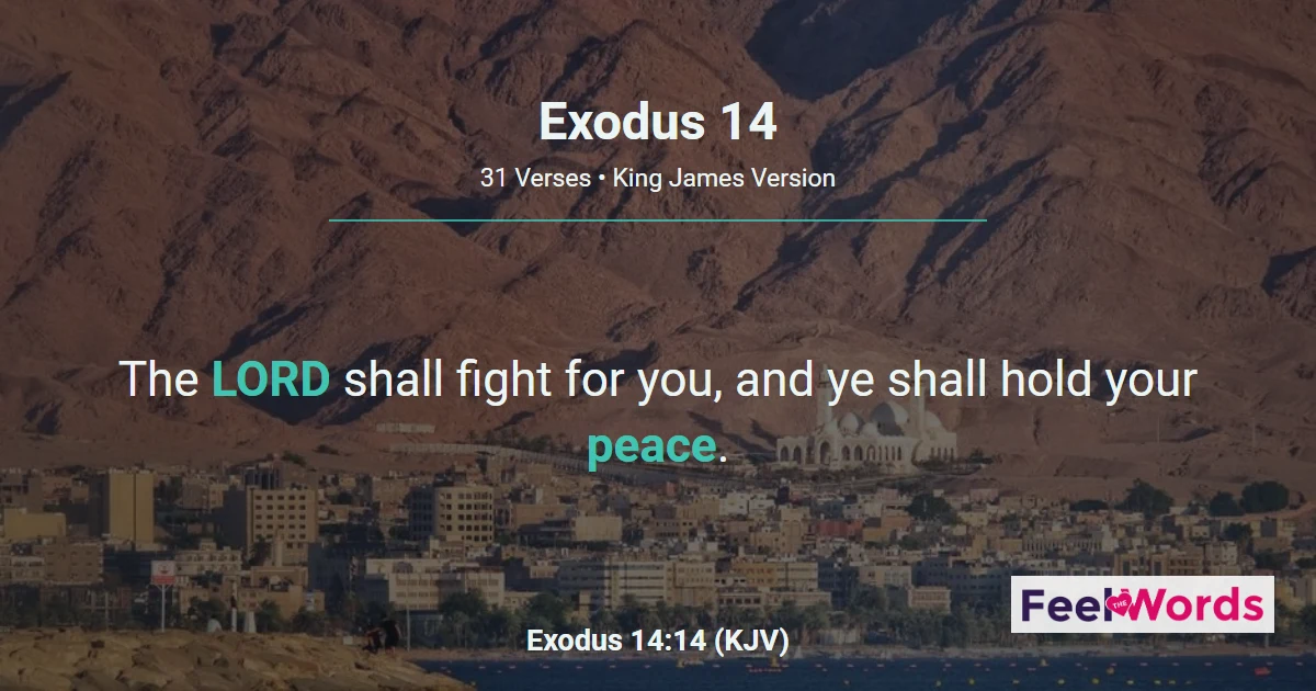Exodus Chapter 14 (KJV)