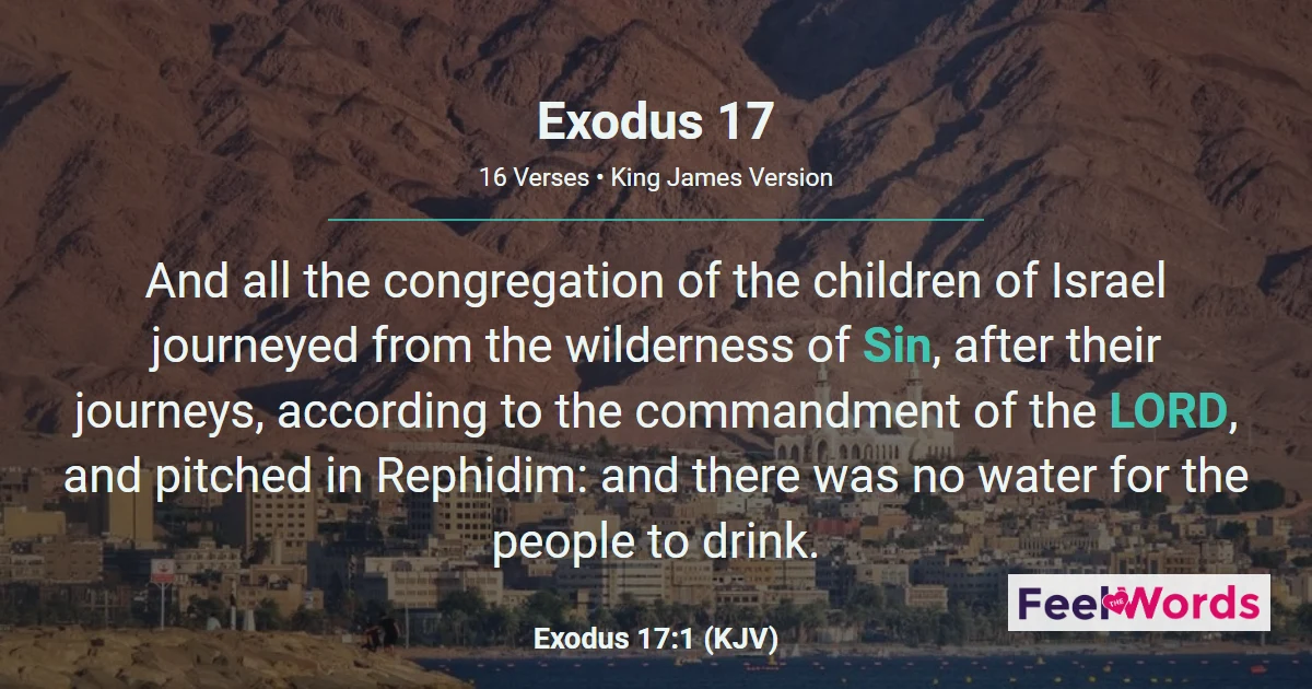 Exodus Chapter 17 (KJV)