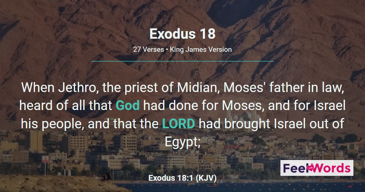 Exodus Chapter 18 (KJV)