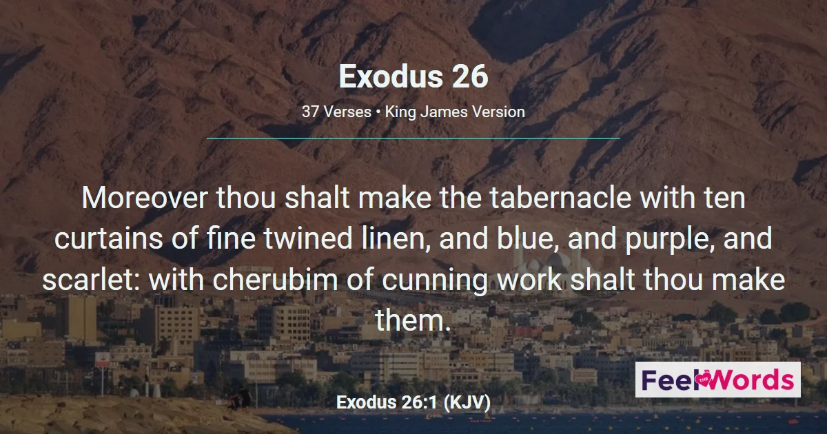 Exodus Chapter 26 (KJV)