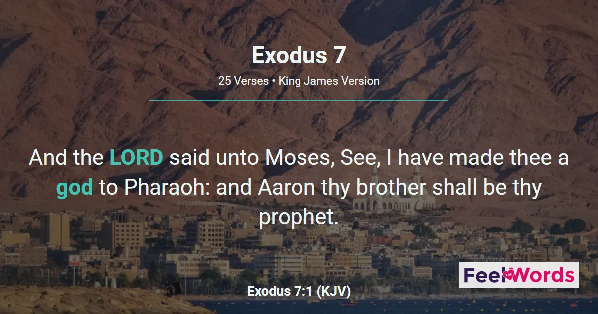 Exodus Chapter 7 (KJV)