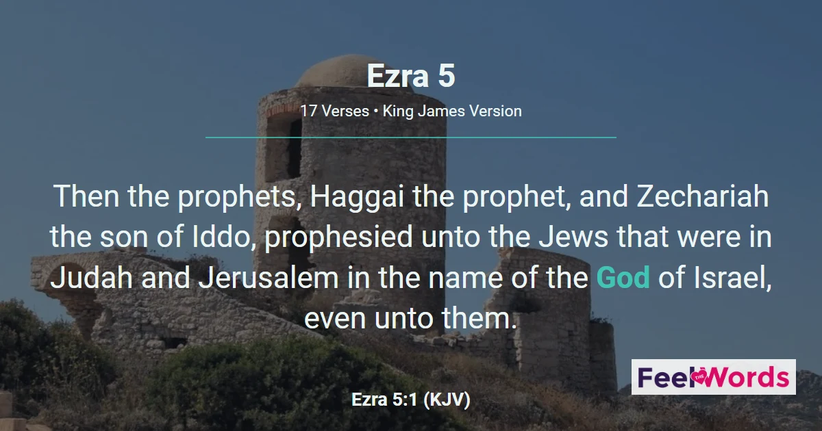 Ezra Chapter 5 (KJV)