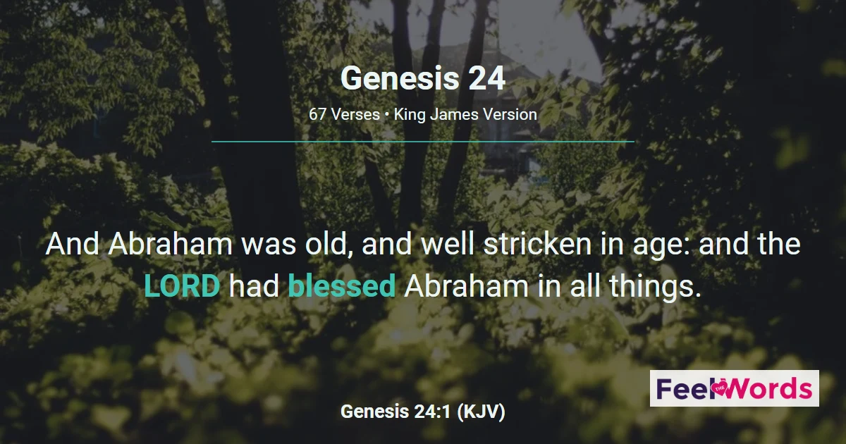 Genesis Chapter 24 (KJV)