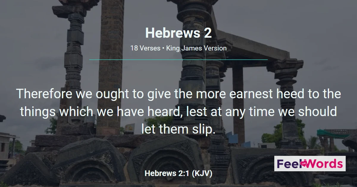Hebrews Chapter 2 (KJV)