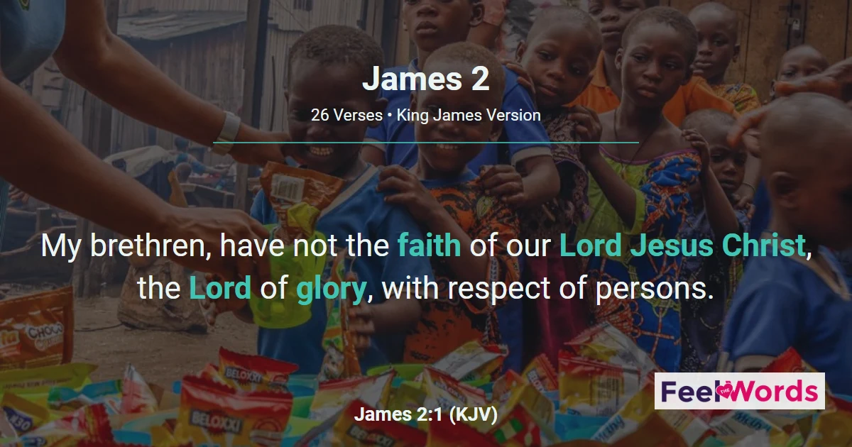 James Chapter 2 (KJV)