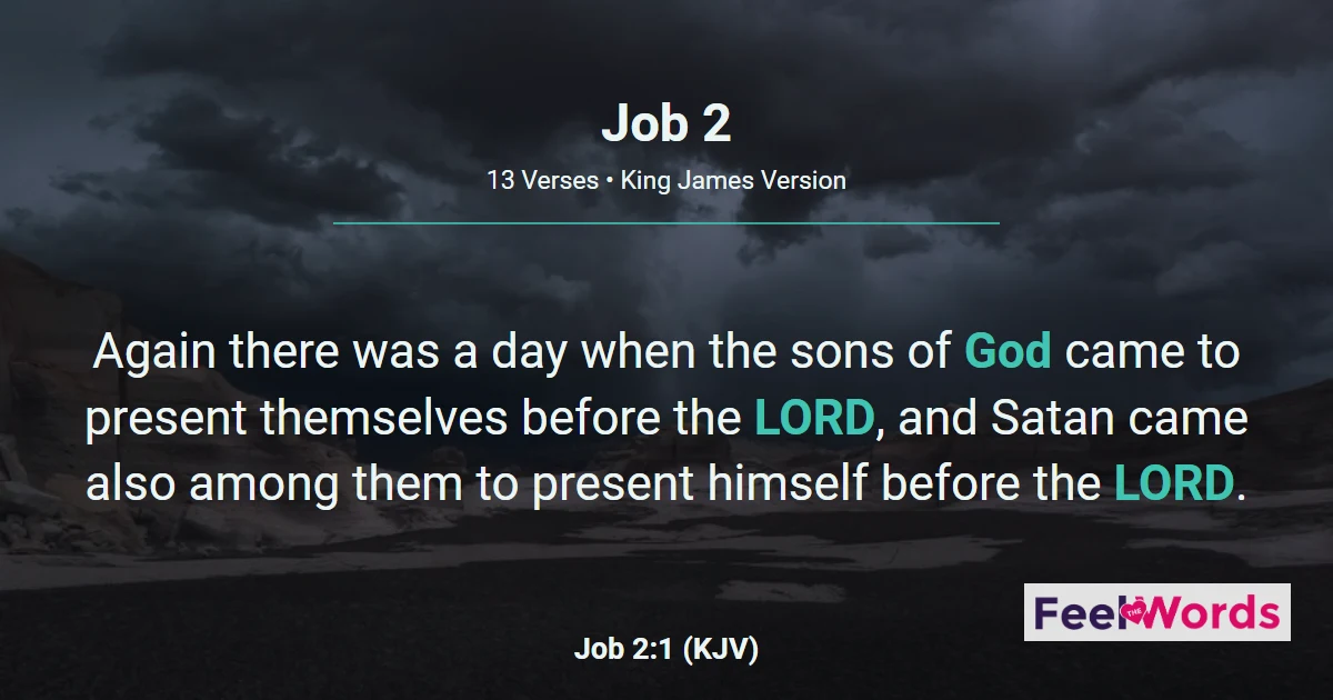 Job Chapter 2 (KJV)