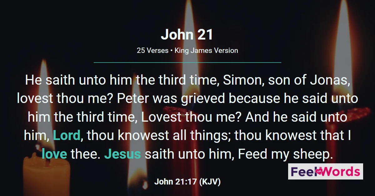 John Chapter 21 (KJV)