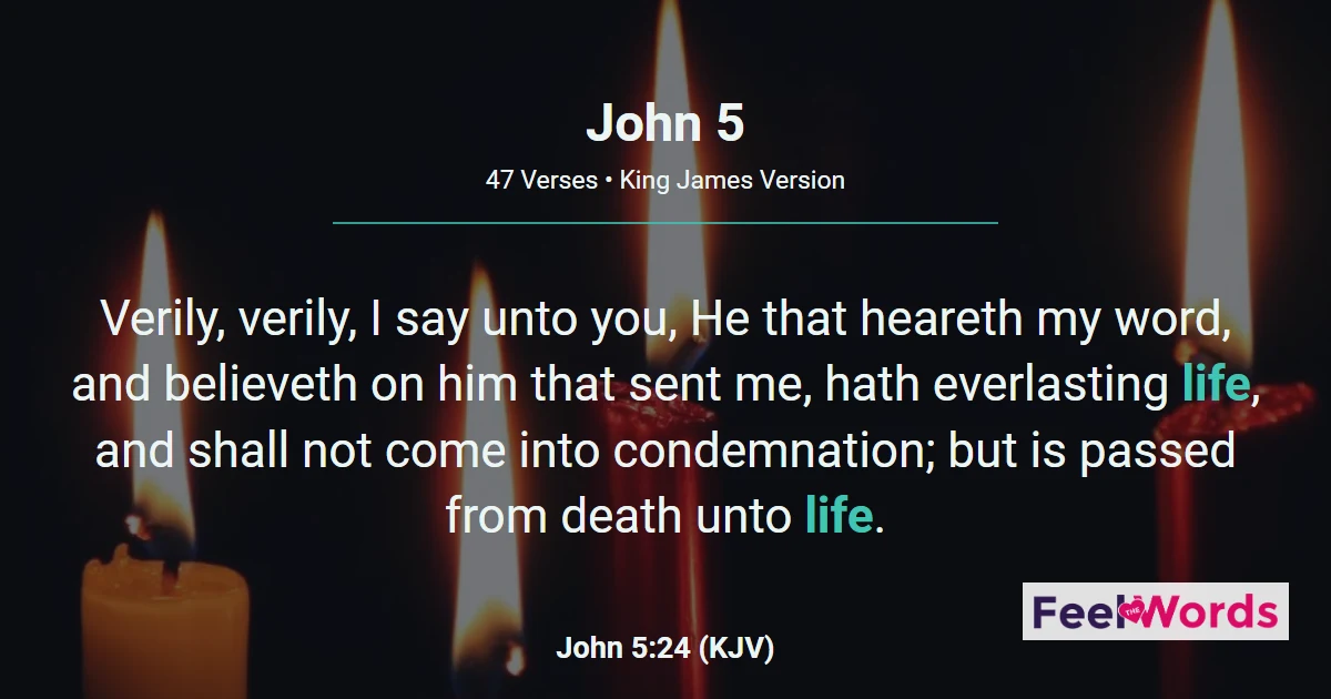 John Chapter 5 (KJV)