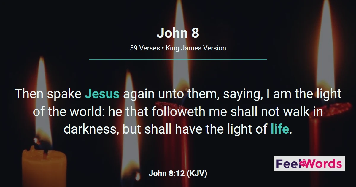 John Chapter 8 (KJV)