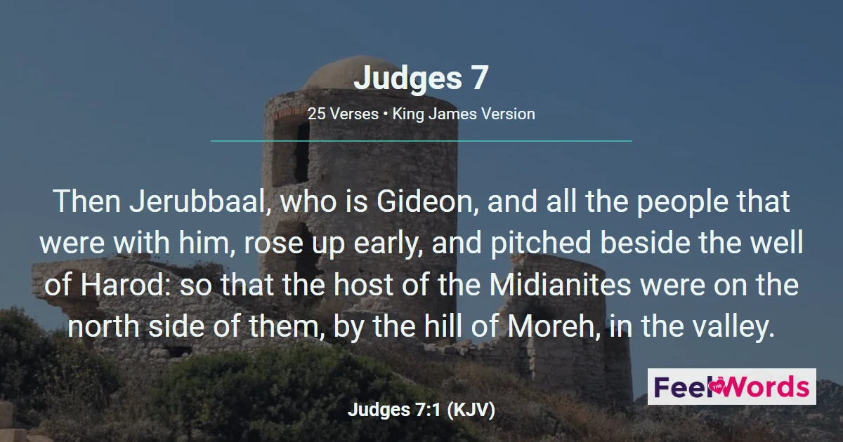 Judges Chapter 7 (KJV)
