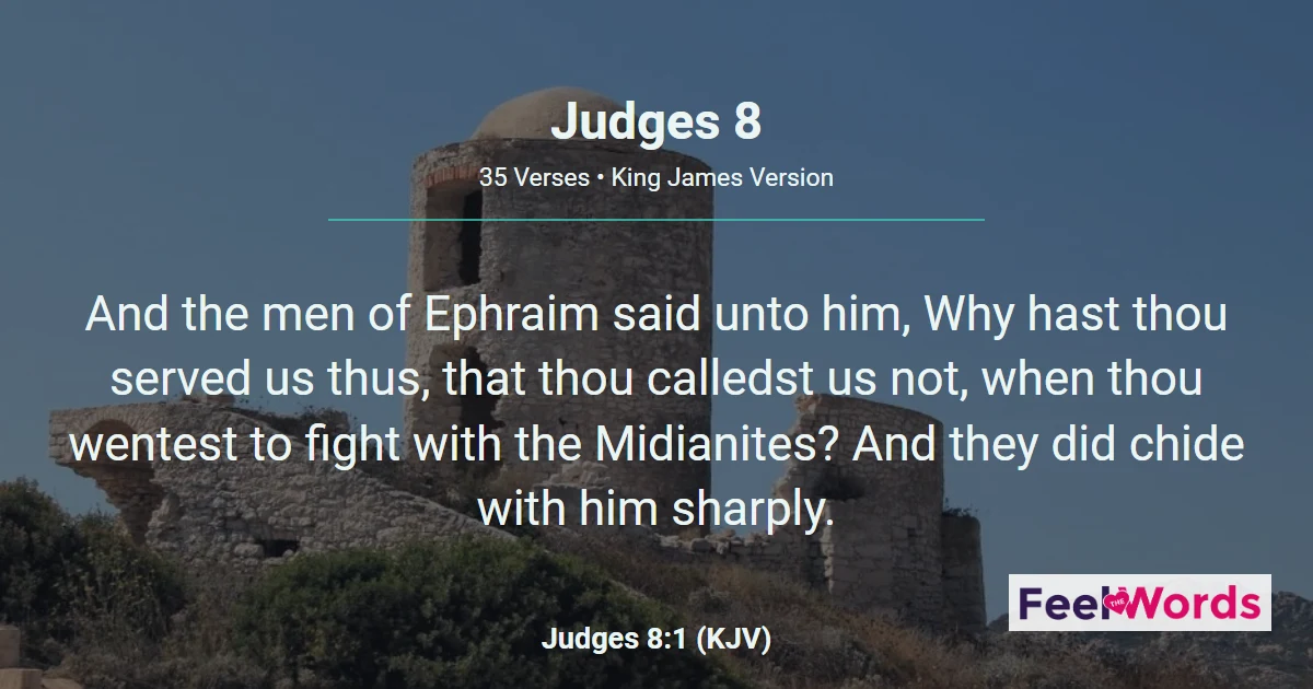 Judges Chapter 8 (KJV)
