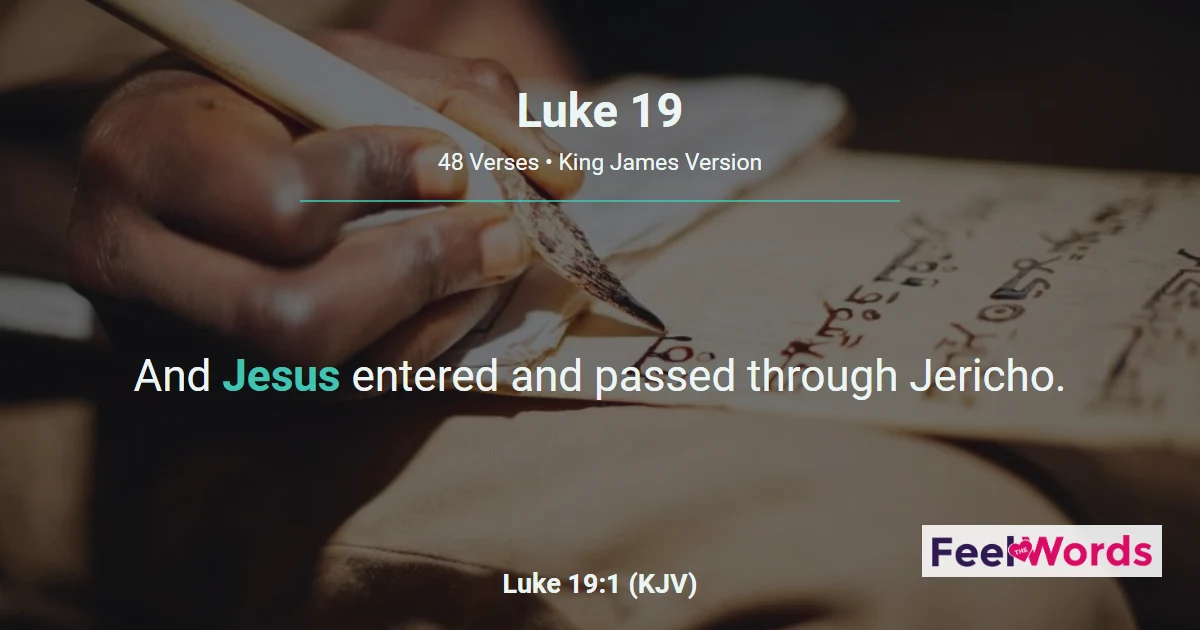 Luke Chapter 19 (KJV)