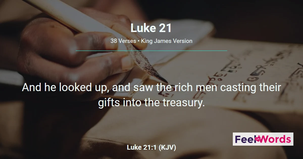 Luke Chapter 21 (KJV)