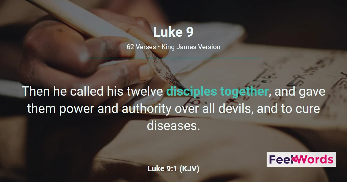 Luke Chapter 9 (KJV)