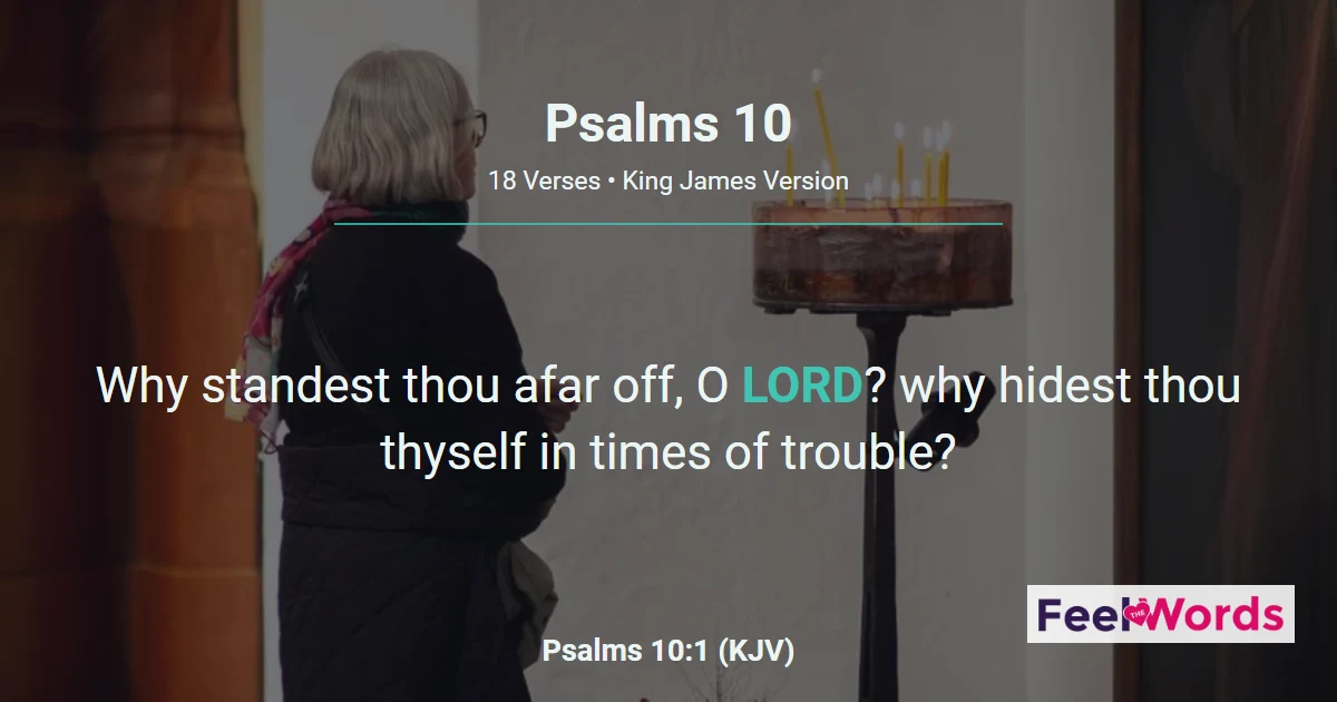 Psalms Chapter 10 (KJV)