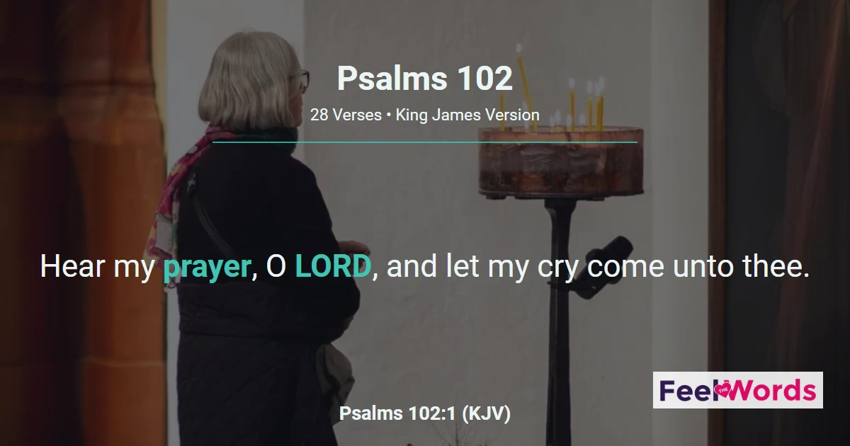 Psalms Chapter 102 (KJV)