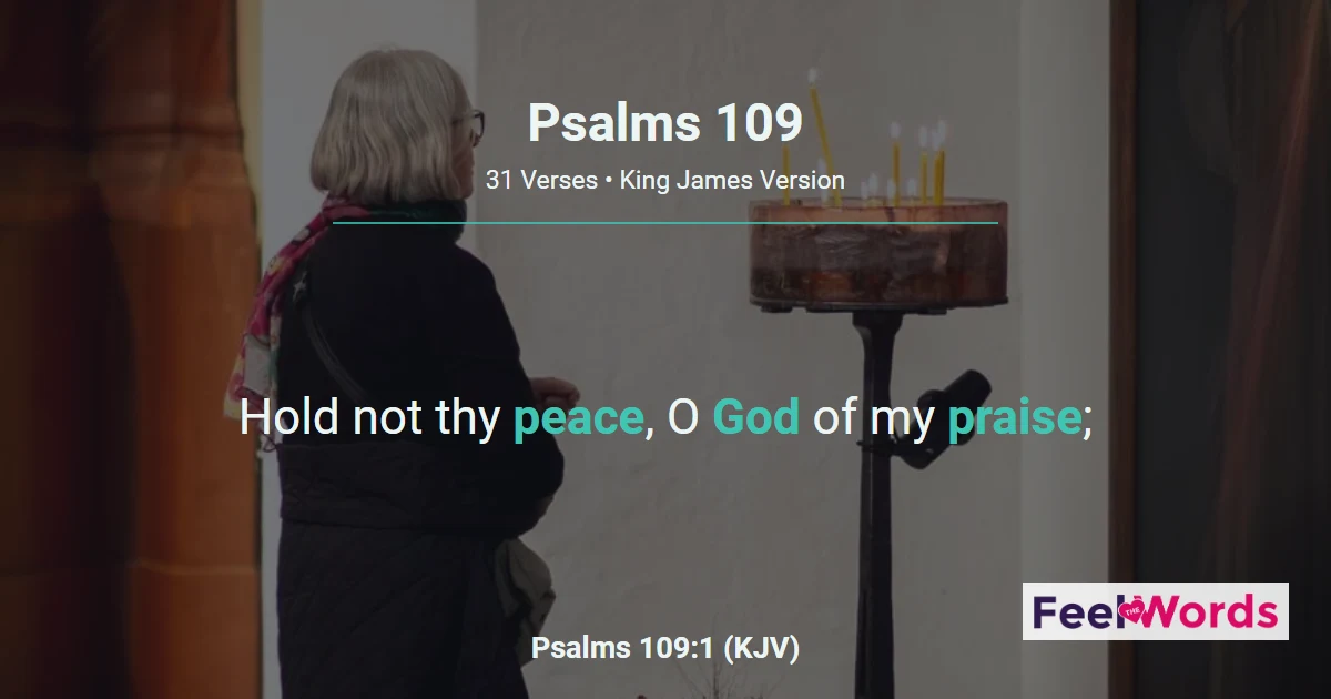 Psalms Chapter 109 (KJV)