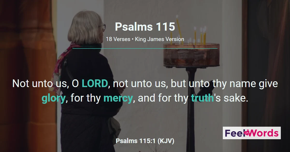 Psalms Chapter 115 (KJV)