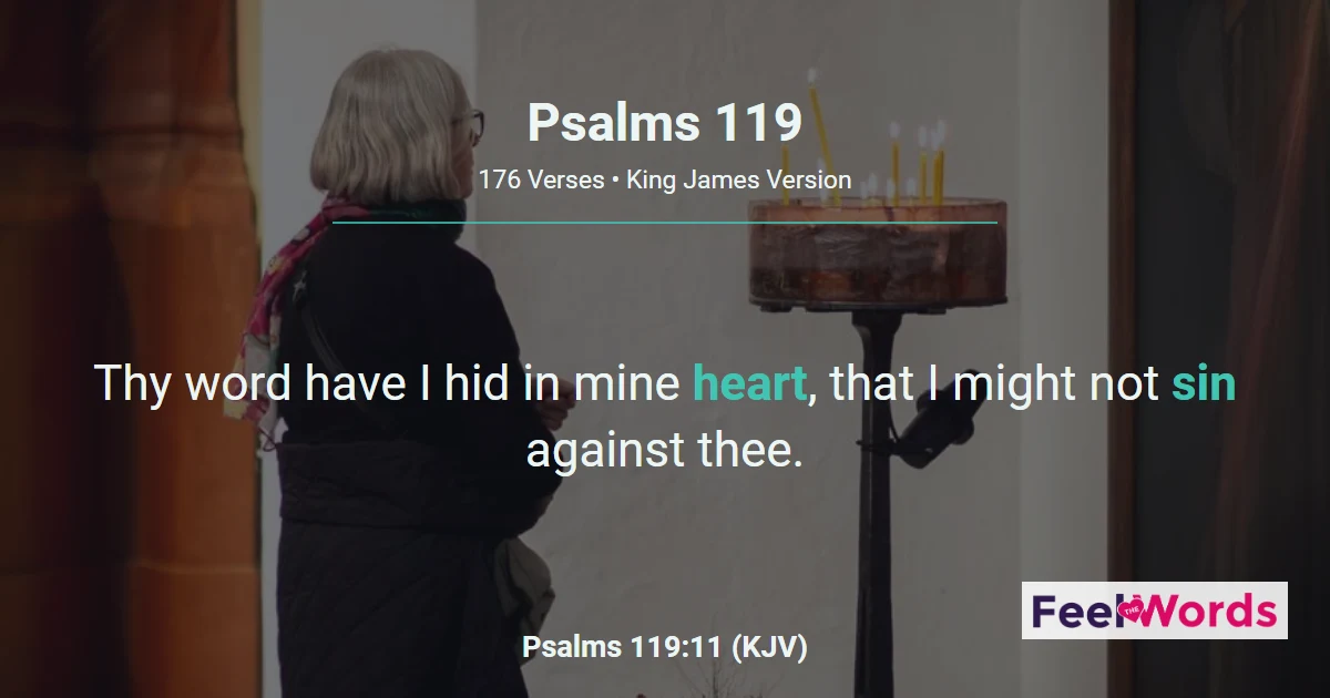 Psalms Chapter 119 (KJV)