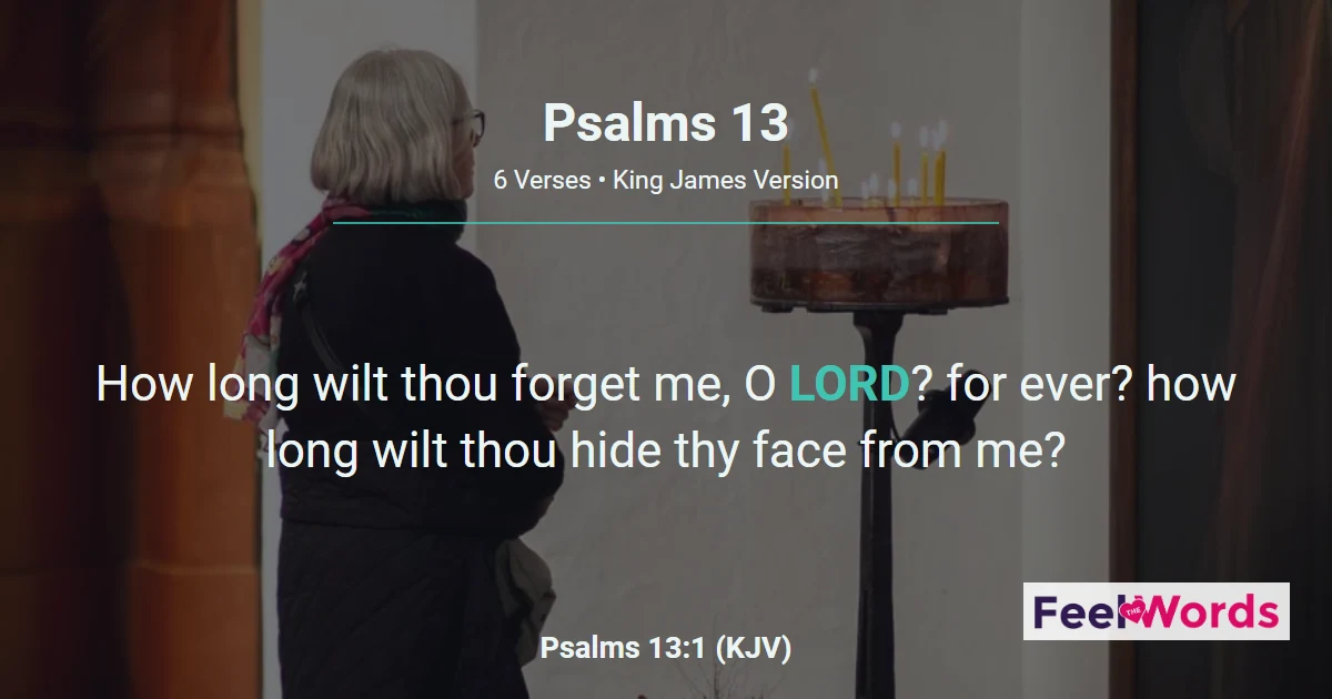 Psalms Chapter 13 (KJV)