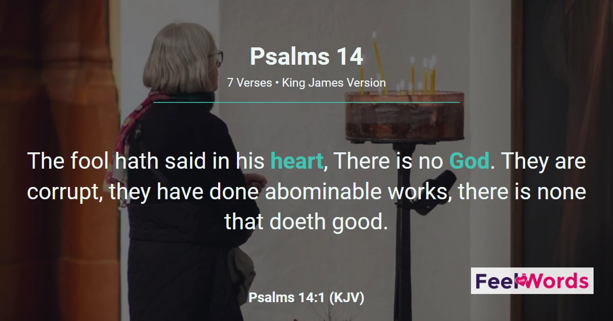 Psalms Chapter 14 (KJV)