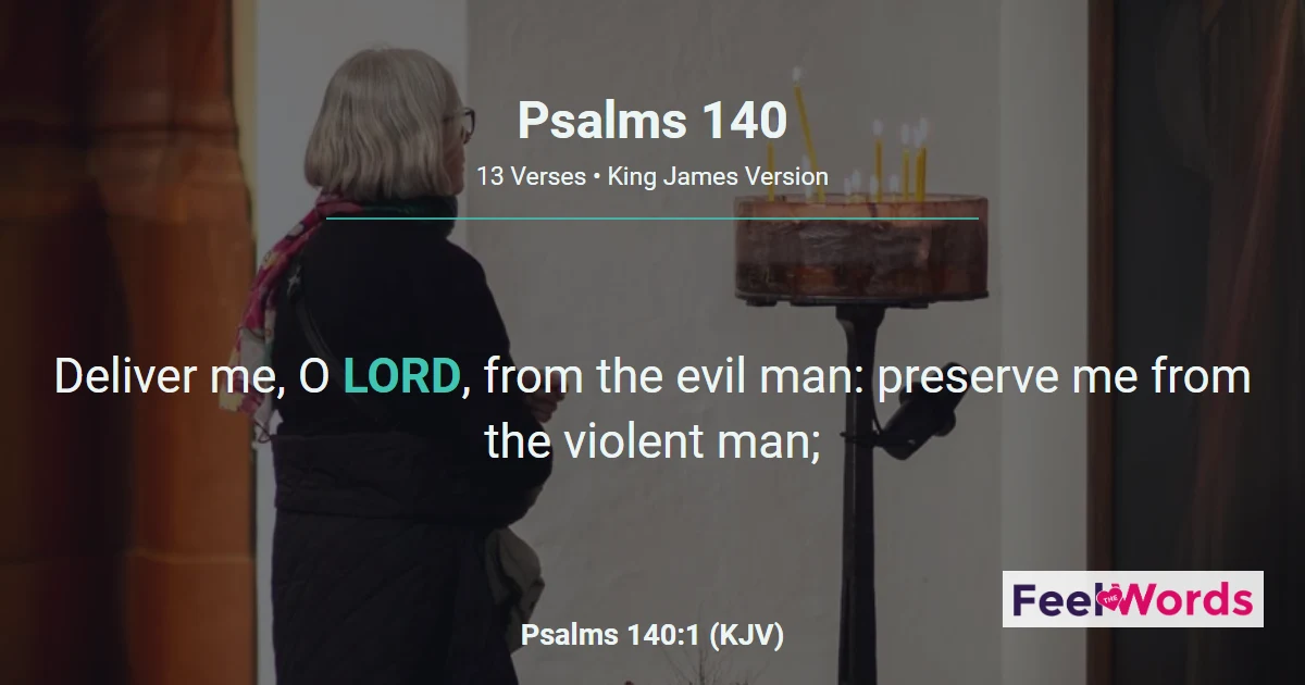Psalms Chapter 140 (KJV)