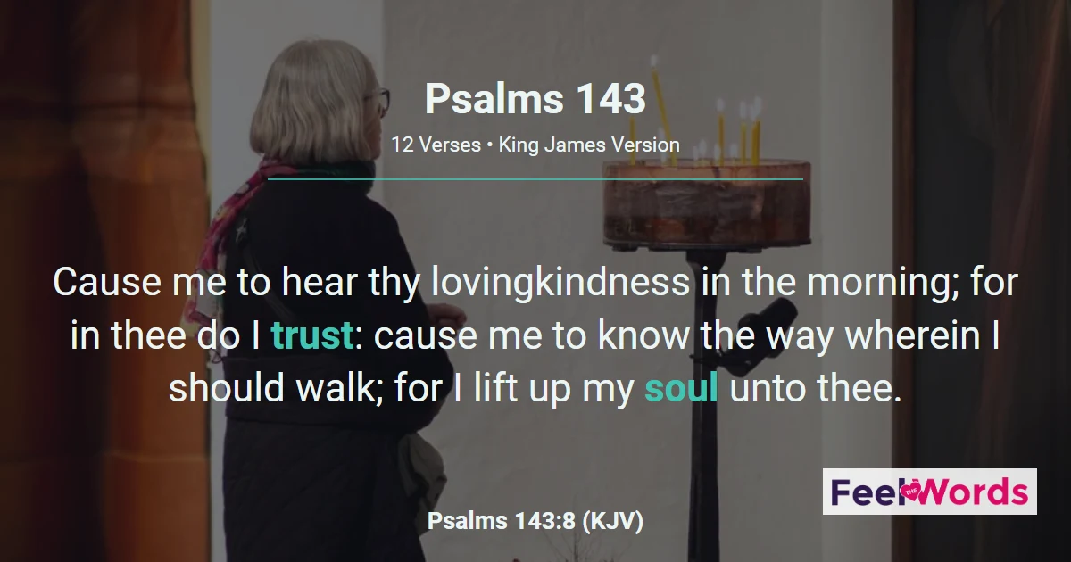 Psalms Chapter 143 (KJV)