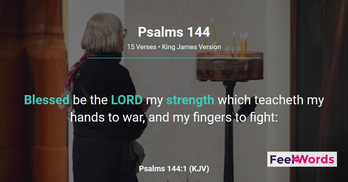 Psalms Chapter 144 (KJV)