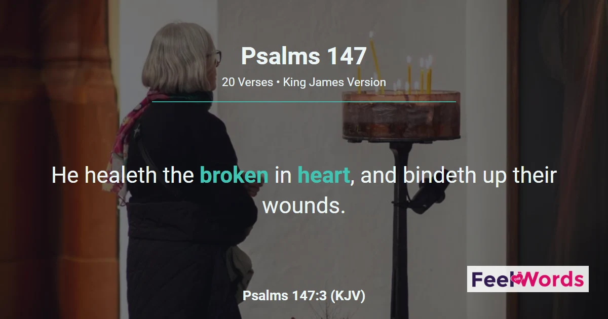 Psalms Chapter 147 (KJV)