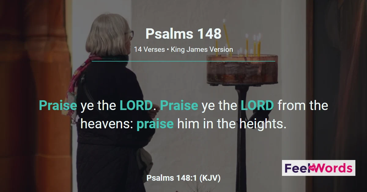 Psalms Chapter 148 (KJV)