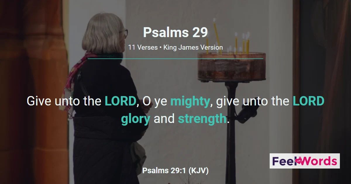 Psalm 29 - The Voice of the LORD