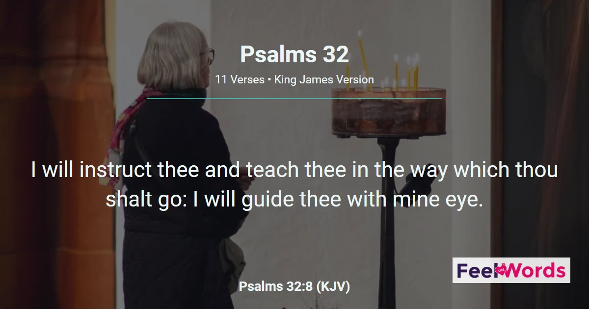 Psalms Chapter 32 (KJV)