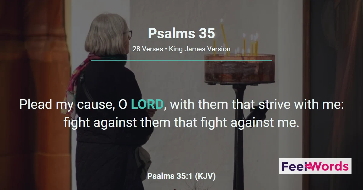 Psalms Chapter 35 (KJV)