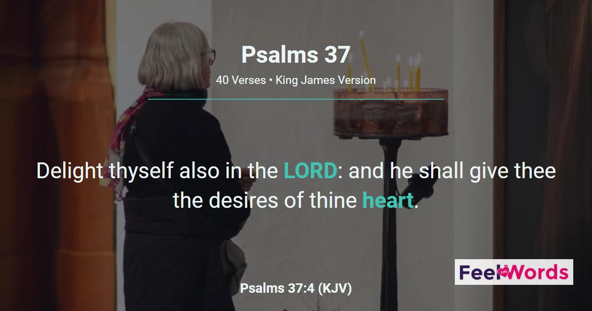 Psalms Chapter 37 (KJV)