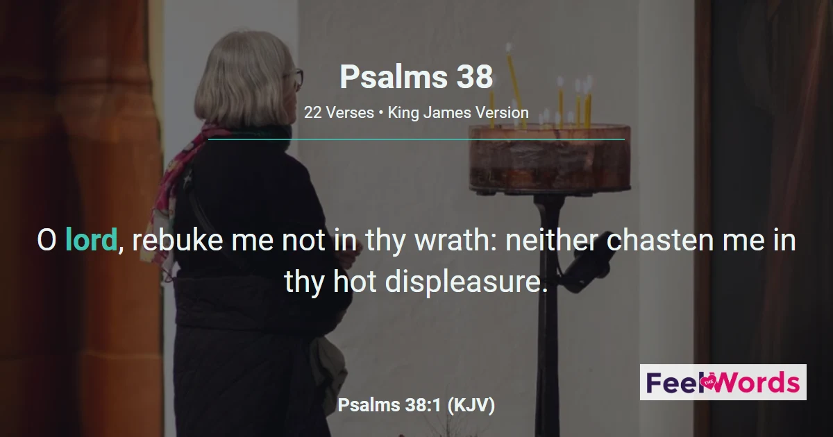 Psalms Chapter 38 (KJV)