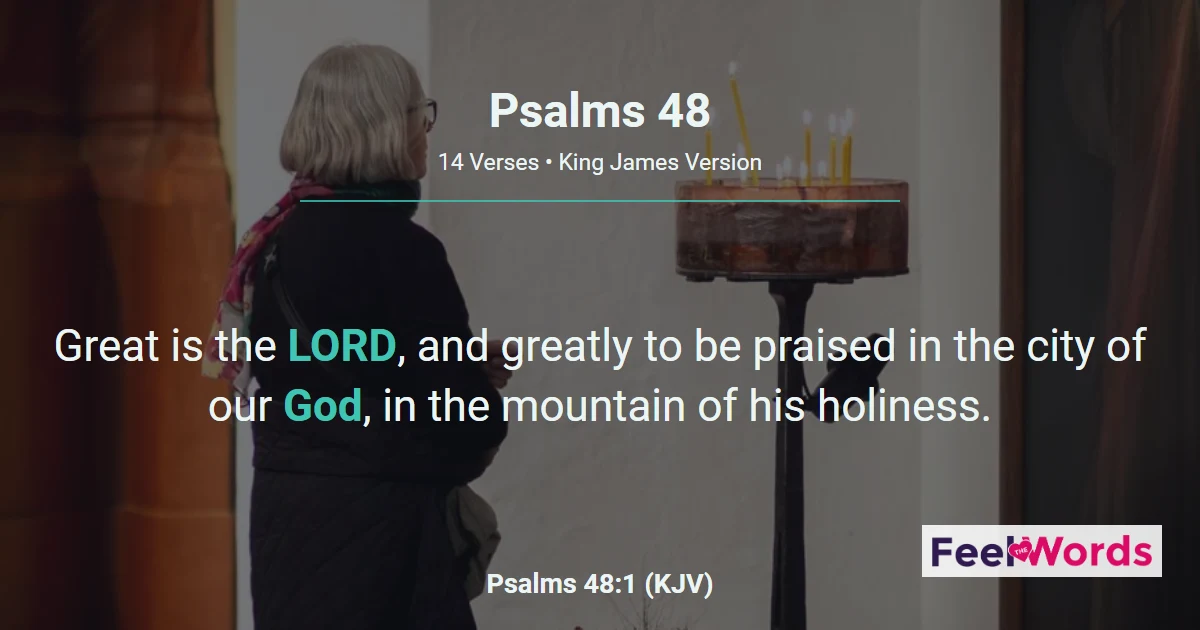 Psalms Chapter 48 (KJV)