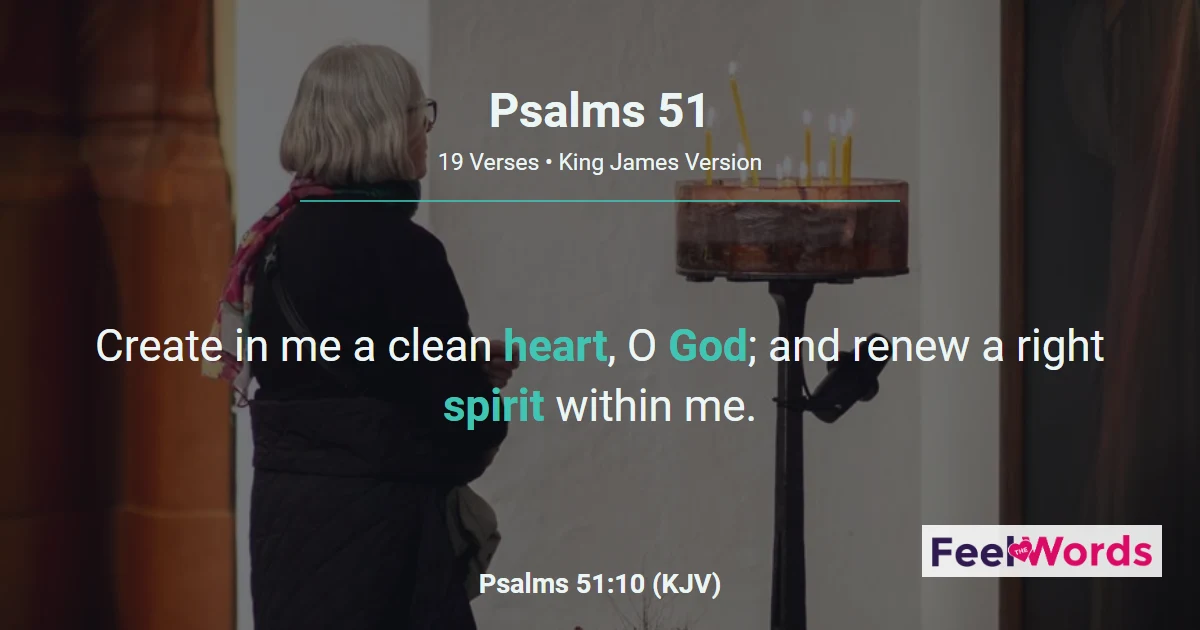 Psalms Chapter 51 (KJV)