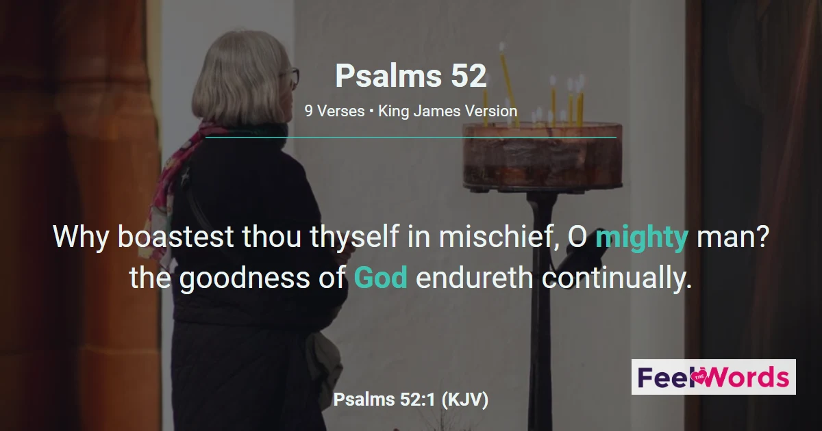 Psalms Chapter 52 (KJV)