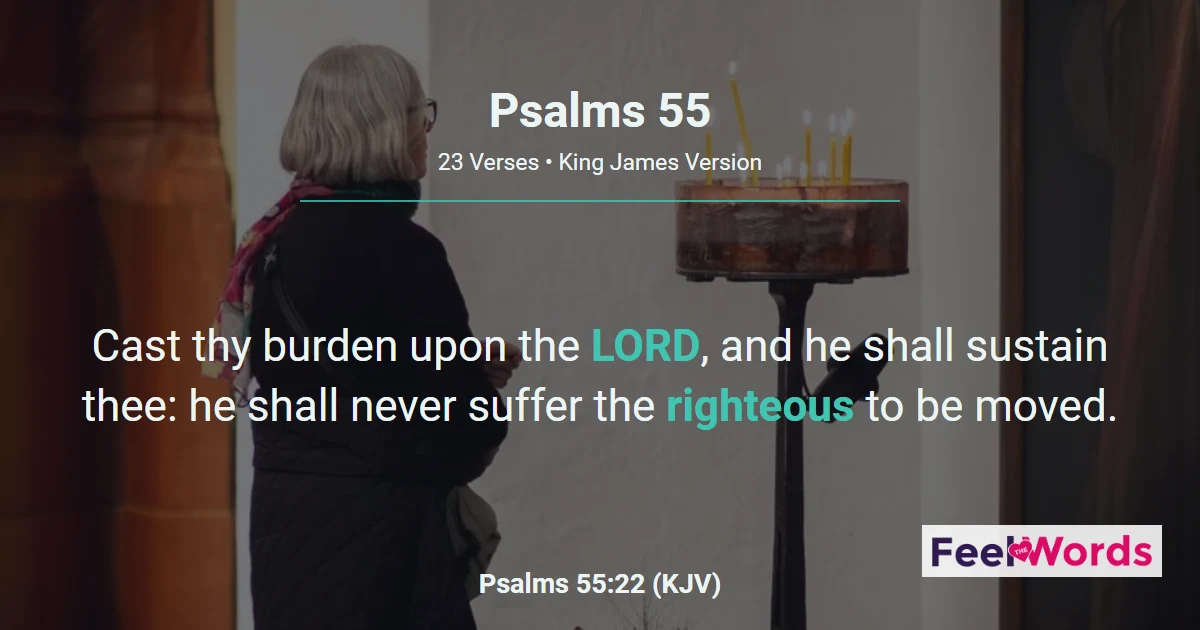 Psalms Chapter 55 (KJV)