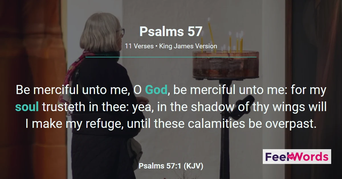 Psalms Chapter 57 (KJV)