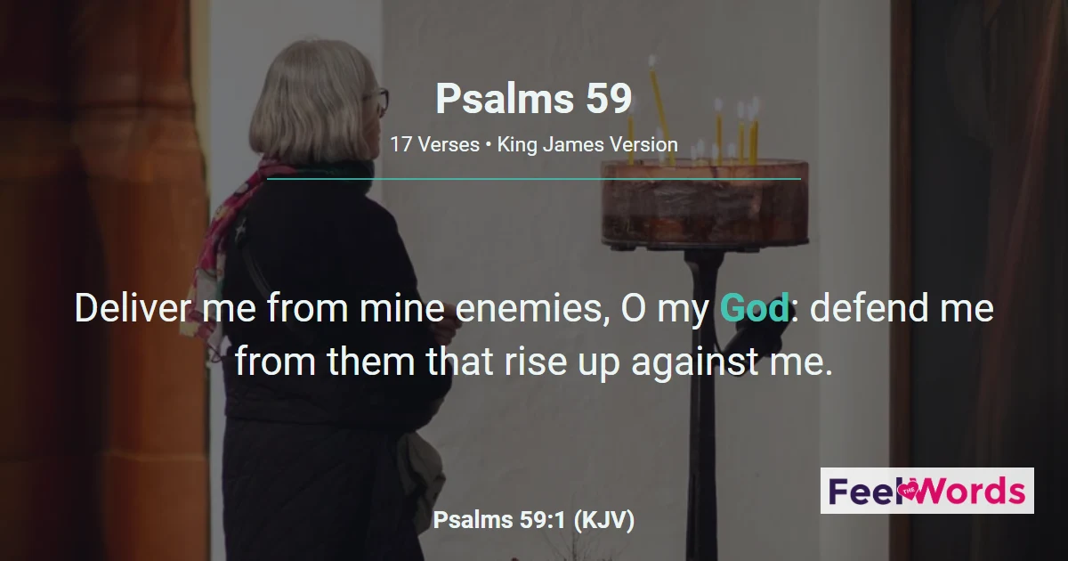 Psalms Chapter 59 (KJV)