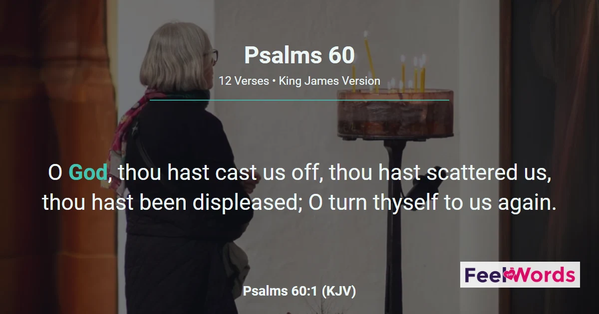 Psalms Chapter 60 (KJV)