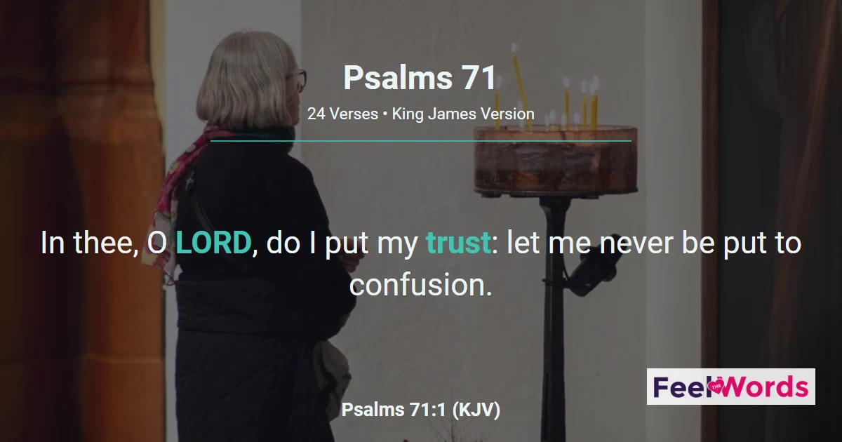 Psalms Chapter 71 (KJV)