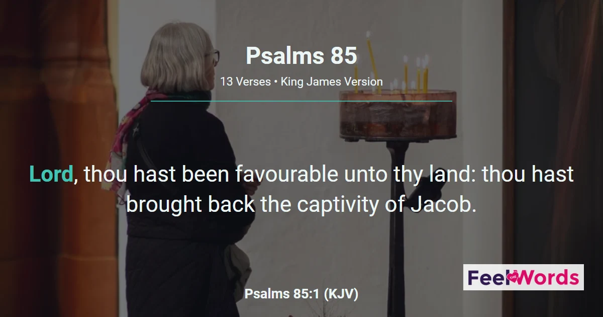 Psalms Chapter 85 (KJV)