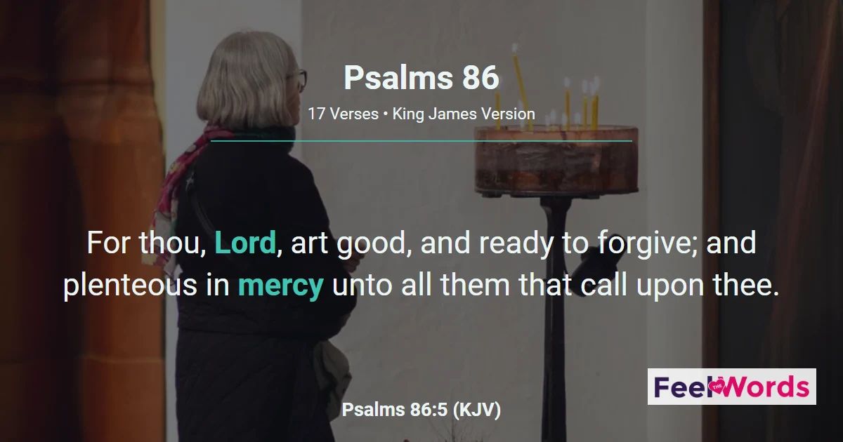 Psalms Chapter 86 (KJV)