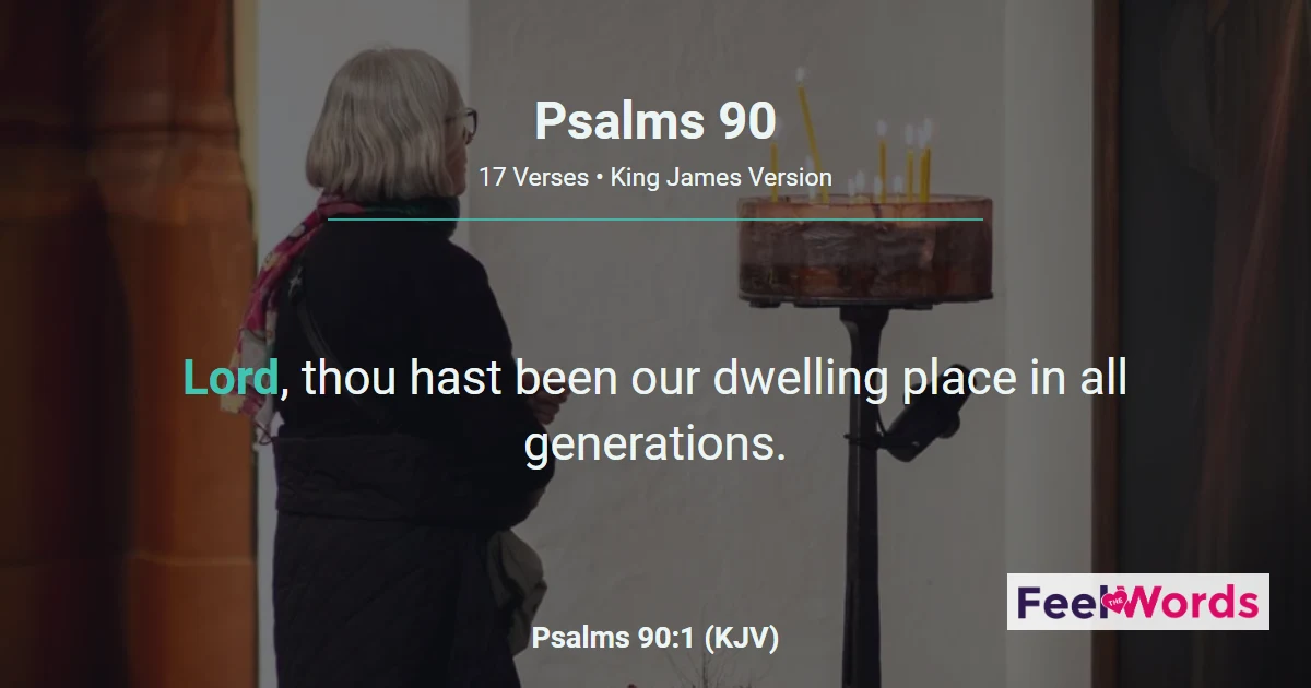 Psalms Chapter 90 (KJV)