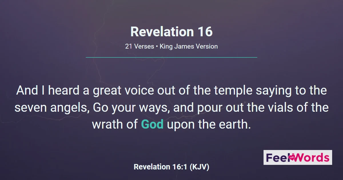 Revelation Chapter 16 (KJV)