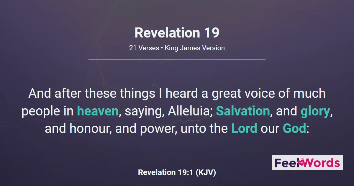 Revelation 19: The Rider on the White Horse